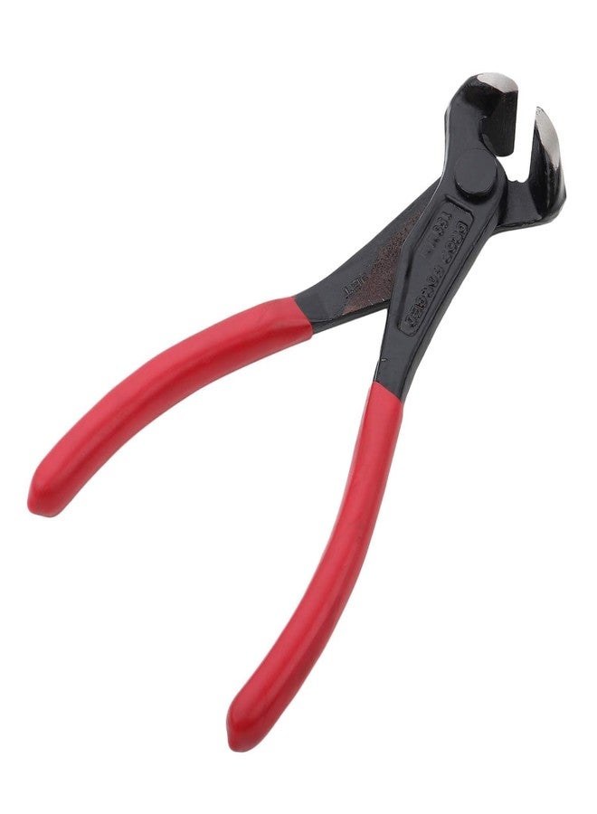 Tunir 8 INCH Top Cutter Plier with Rubber Grip for cutting Wire and Fixed Nails from Walls & Door, Red, 1 Pc - Image 1